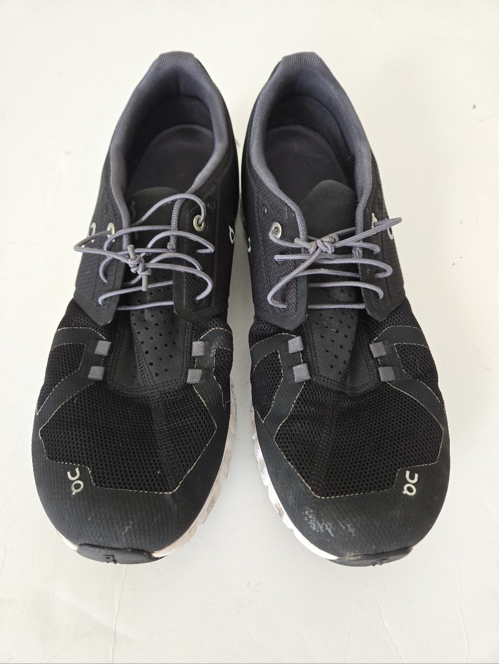 Mens On Cloud 5 Black Athletic Gym Road Running Sneakers Shoes Size 12